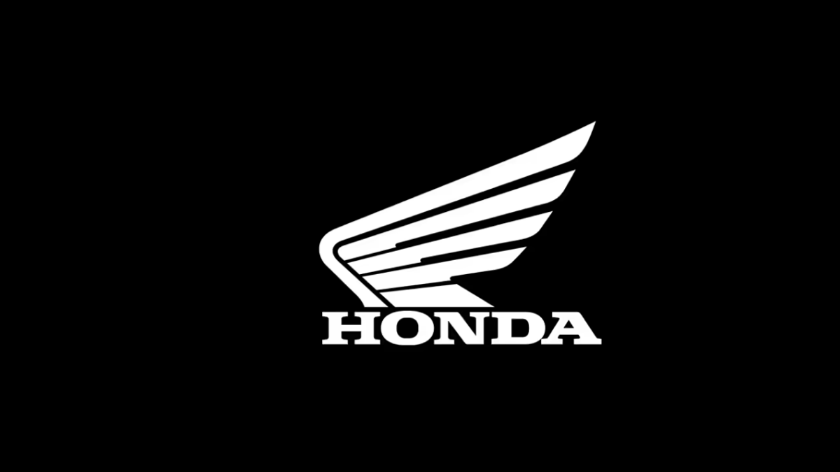 logo da Honda em fundo preto