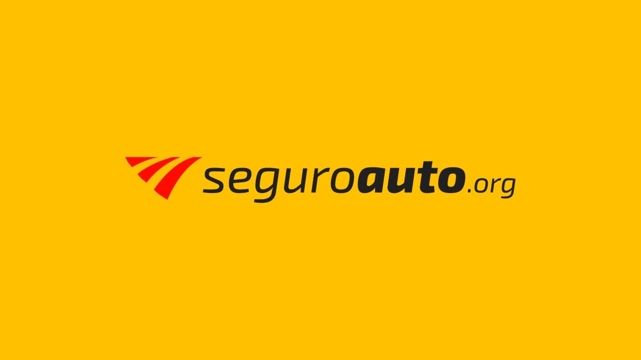 Logo Seguro Auto com fundo amarelo